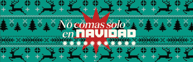 No comas solo en navidad